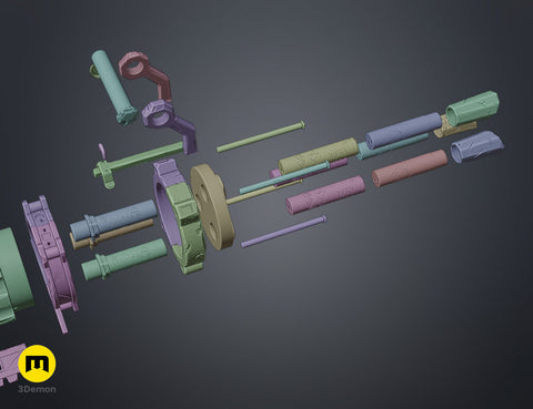 Jinx Pow-Pow Minigun - Arcane