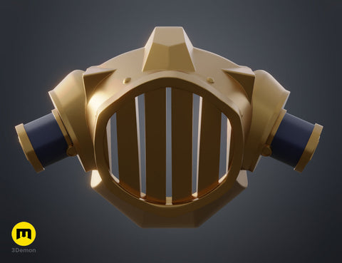 Jinx gas mask - Arcane