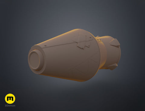 Arcane Jinx rocket container