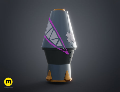 Arcane Jinx rocket container