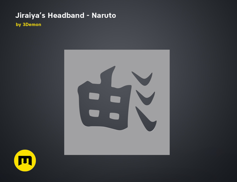 Jiraiya’s Headband - Naruto