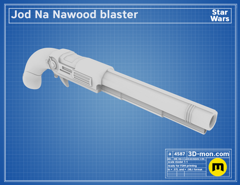 Jod Skeleton Crew blaster
