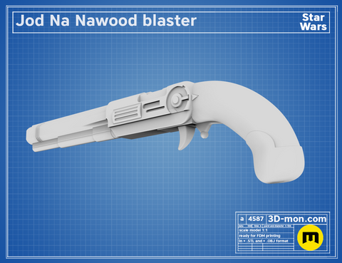 Jod Skeleton Crew blaster