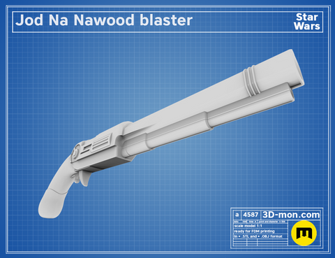 Jod Skeleton Crew blaster