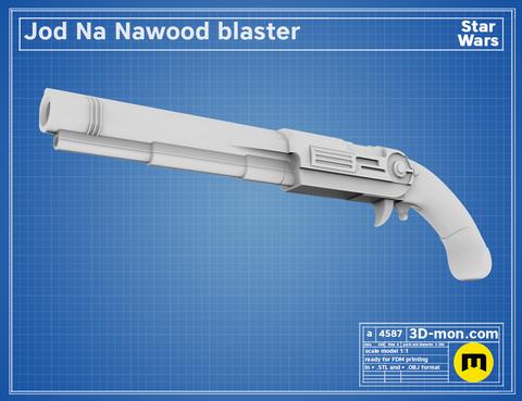 Jod Skeleton Crew blaster