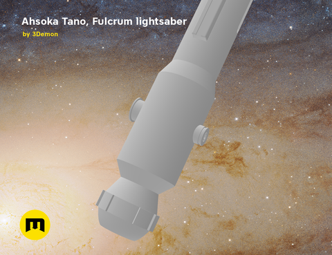 Ahsoka's Fulcrum lightsaber - Clone Wars