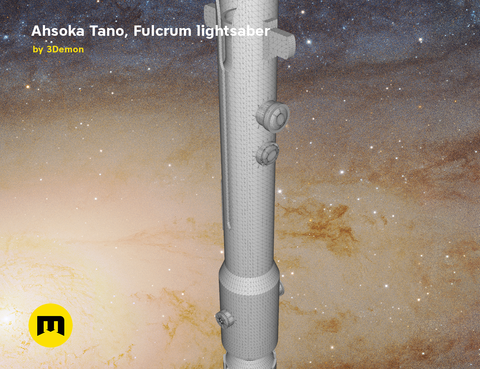 Ahsoka's Fulcrum lightsaber - Clone Wars