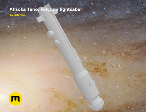 Ahsoka's Fulcrum lightsaber - Clone Wars