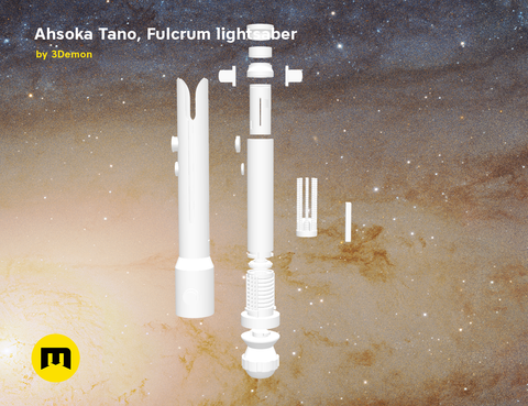 Ahsoka's Fulcrum lightsaber - Clone Wars