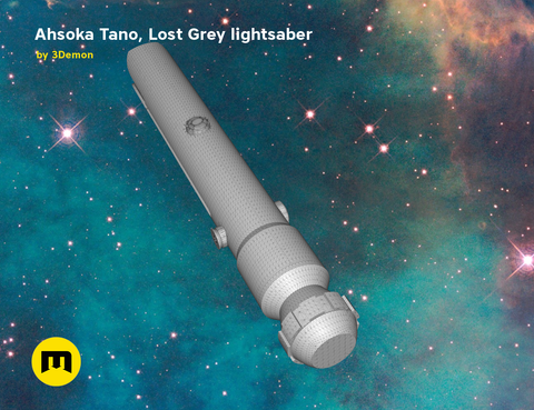 Ahsoka's Lost Grey lightsaber - Clone Wars