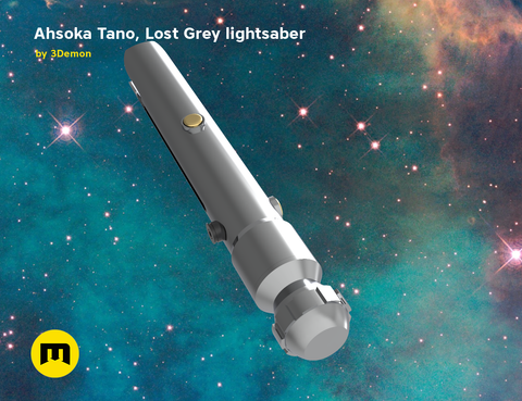 Ahsoka's Lost Grey lightsaber - Clone Wars