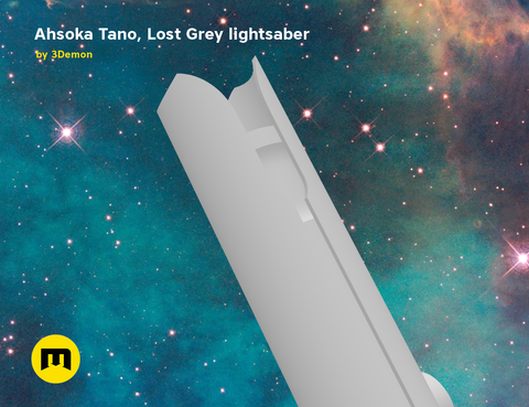 Ahsoka's Lost Grey lightsaber - Clone Wars