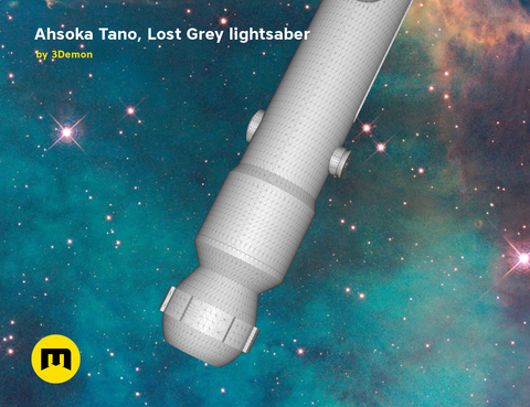 Ahsoka's Lost Grey lightsaber - Clone Wars