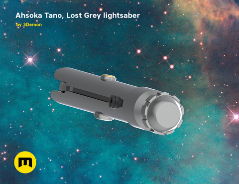 Ahsoka's Lost Grey lightsaber - Clone Wars
