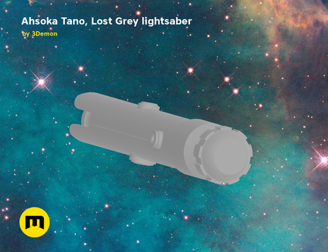 Ahsoka's Lost Grey lightsaber - Clone Wars