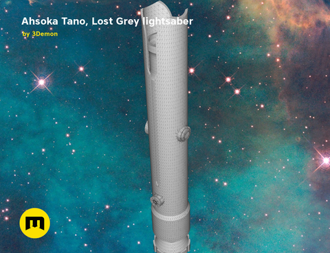 Ahsoka's Lost Grey lightsaber - Clone Wars