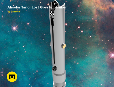 Ahsoka's Lost Grey lightsaber - Clone Wars