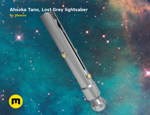 Ahsoka's Lost Grey lightsaber - Clone Wars