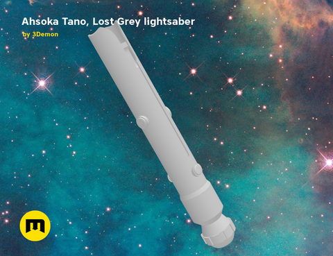Ahsoka's Lost Grey lightsaber - Clone Wars