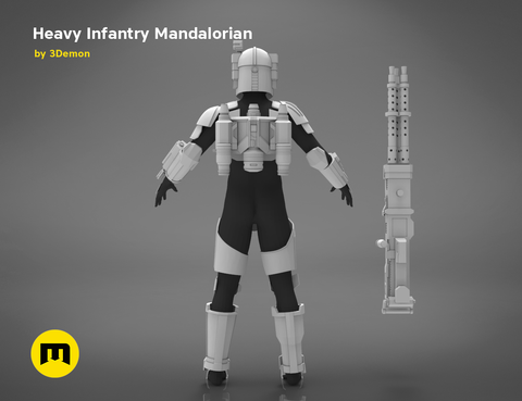 Heavy Infantry Mandalorian Bundle