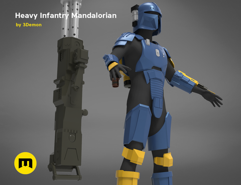 Heavy Infantry Mandalorian Bundle