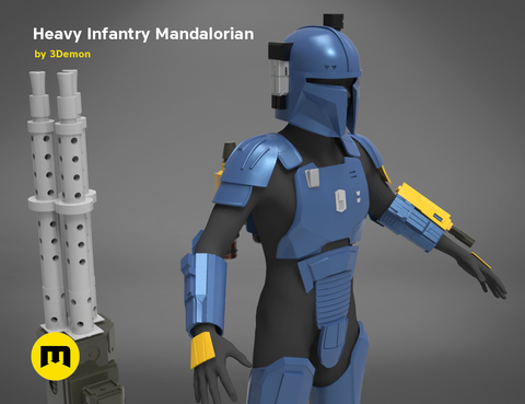 Heavy Infantry Mandalorian Bundle