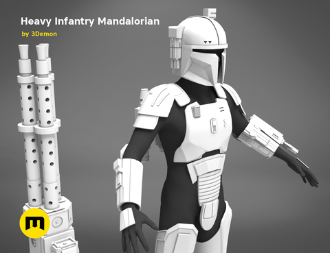 Heavy Infantry Mandalorian Bundle