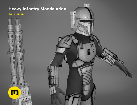 Heavy Infantry Mandalorian Bundle
