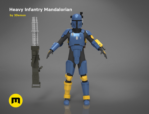 Heavy Infantry Mandalorian Bundle