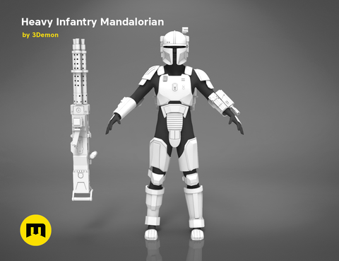 Heavy Infantry Mandalorian Bundle