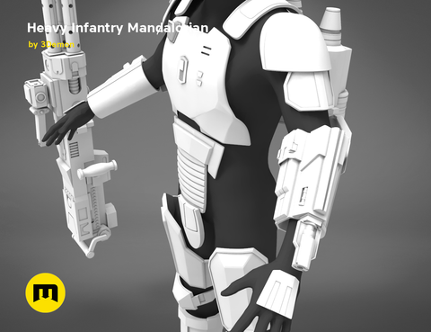 Heavy Infantry Mandalorian Armor