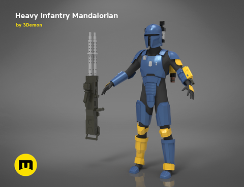 Heavy Infantry Mandalorian Bundle