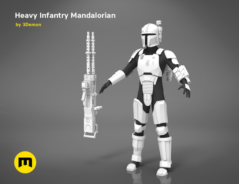 Heavy Infantry Mandalorian Bundle