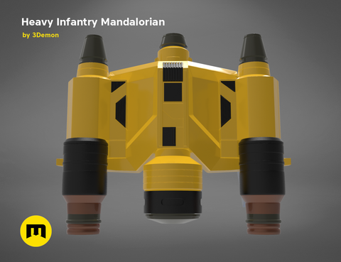 Heavy Infantry Mandalorian Jetpack