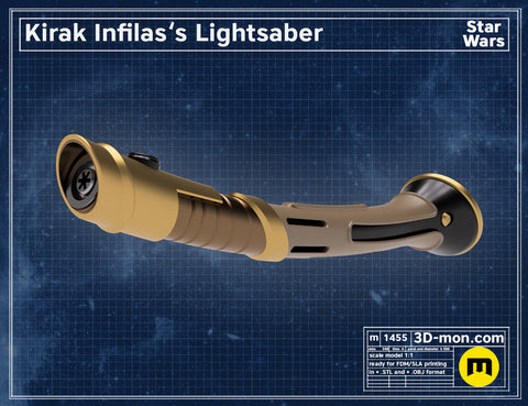 Kirak Infilas's lightsaber