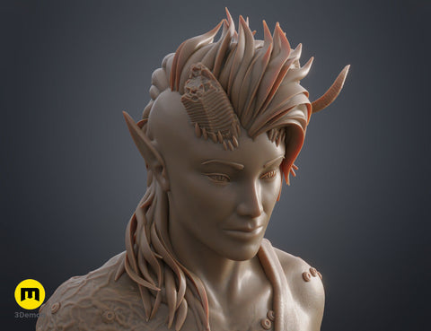 Karlach Bust - Baldur's Gate