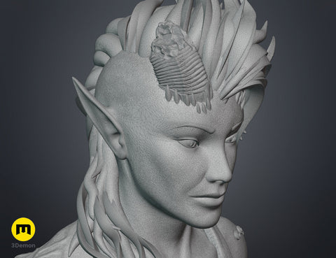 Karlach Bust - Baldur's Gate