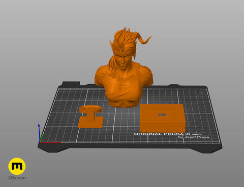 Karlach Bust - Baldur's Gate