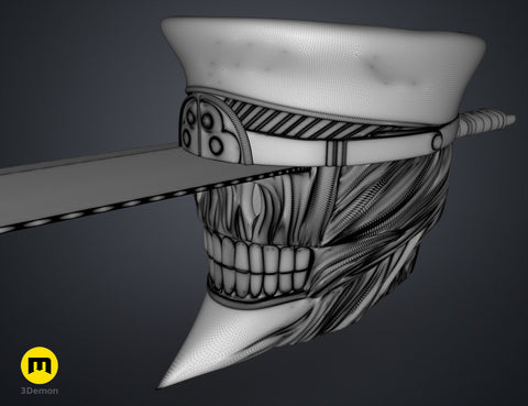 Katana Man Helmet - Chainsaw Man