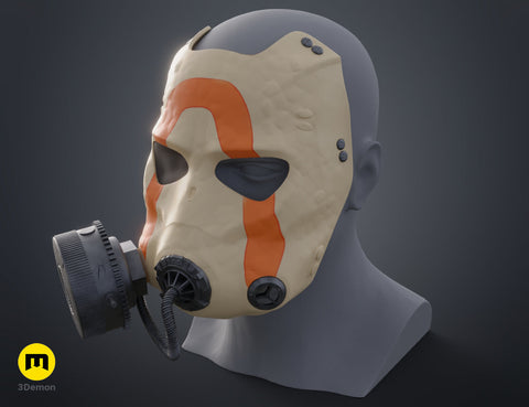 Krieg's Psycho mask - Borderlands