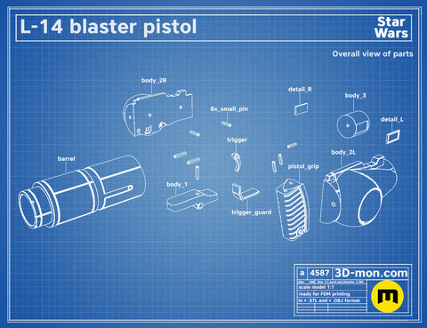 L-14 Blaster Pistol