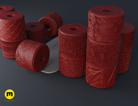 Texture Rollers Leather middle