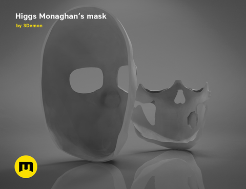 Mask of Higgs Monaghan - Death Stranding