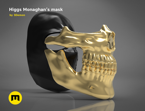 Mask of Higgs Monaghan - Death Stranding