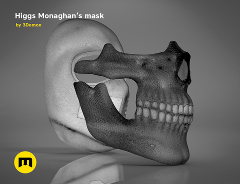 Mask of Higgs Monaghan - Death Stranding