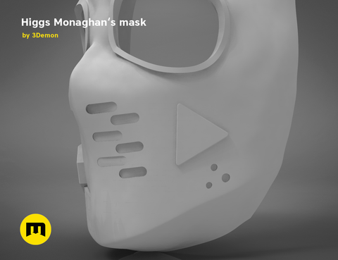 Mask of Higgs Monaghan - Death Stranding