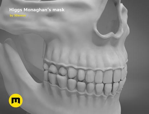 Mask of Higgs Monaghan - Death Stranding