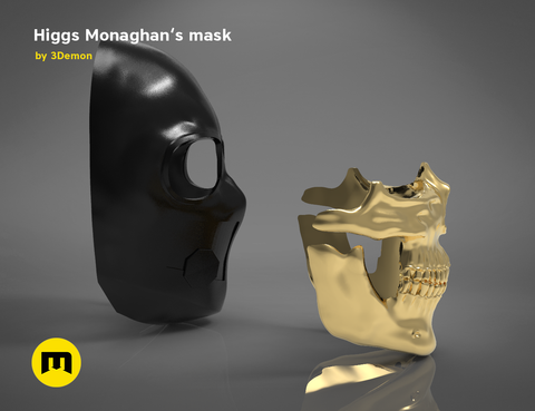 Mask of Higgs Monaghan - Death Stranding