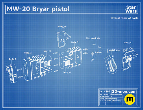 MW-20 Bryar Pistol