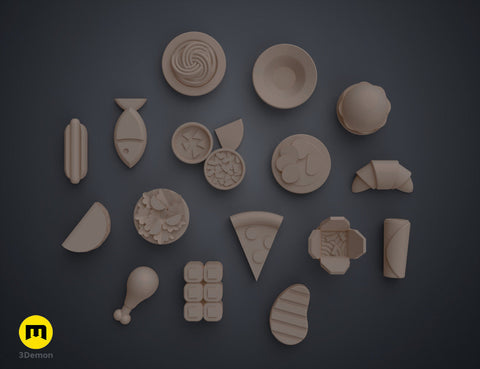 Miniature Food - All-Knowing Magic Compass
